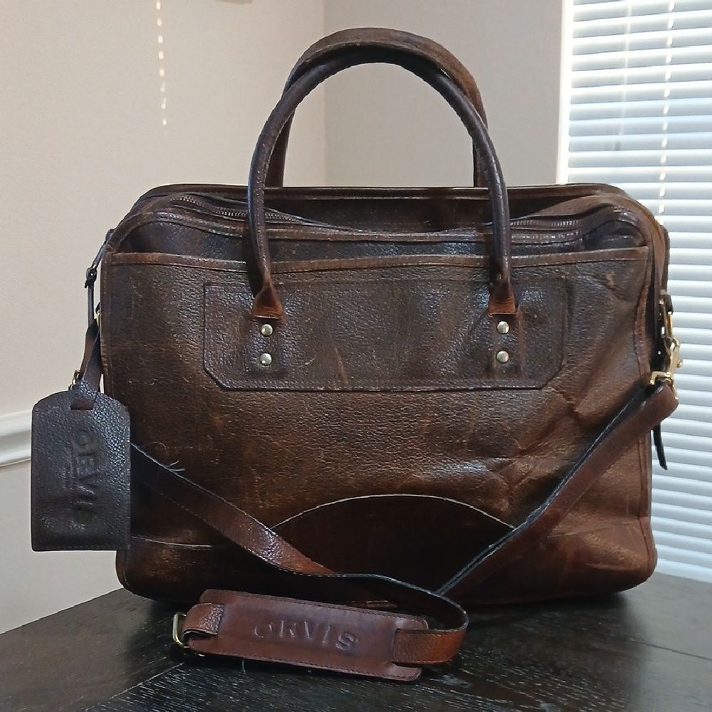 Vtg ORVIS BRIEFCASE